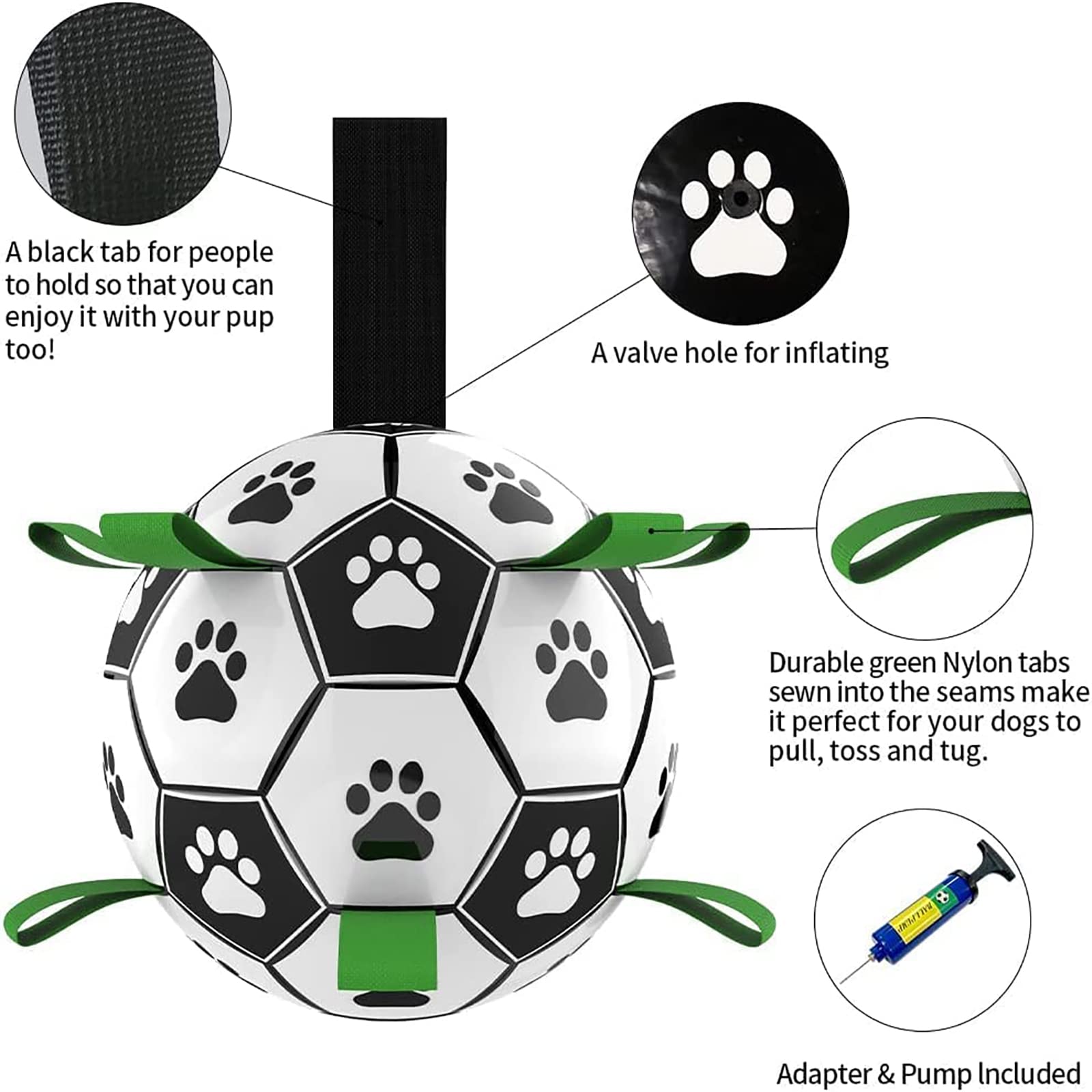 Interactive Dog Football Soccer Ball